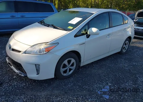 2013 Toyota Prius Two из США, поврежденный, VIN JTDKN3DU6D5696428
